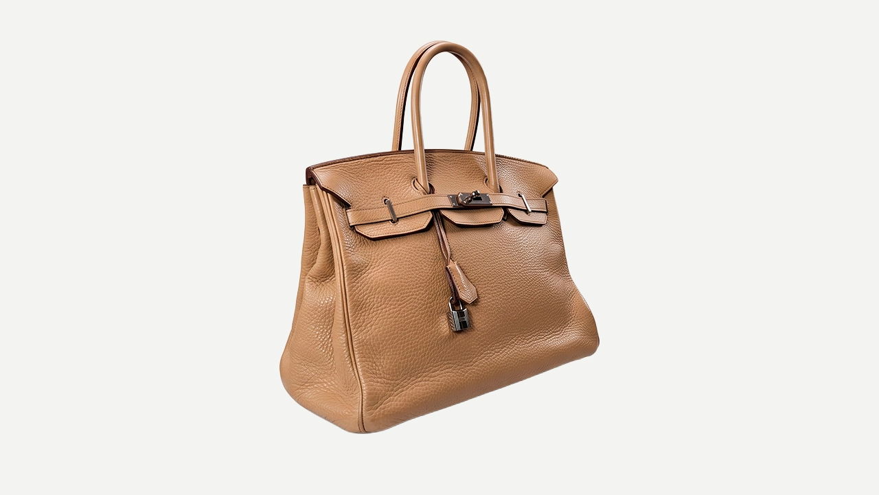Foto 3: HERMÈS - Birkin 35 em Couro Bege
