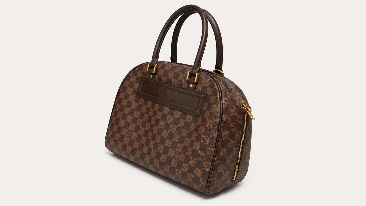 Foto 3: LOUIS VUITTON - Bolsa de Mão Nolita MM em Canvas Damier Ébène