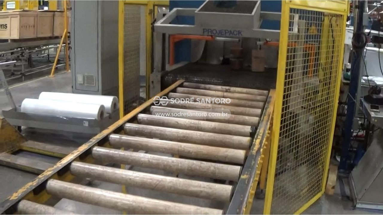 Foto 5: 1 túnel de encolhimento sl430 e 1 seladora te450e