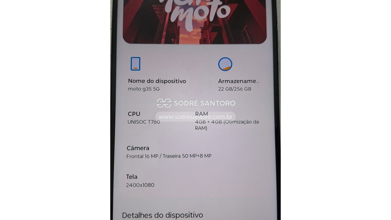 Foto 5: smartphone motorola moto g35 5g 256gb