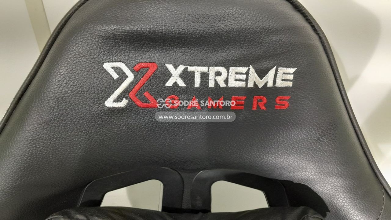 Foto 4: cadeira gamer xtreme giratória com rodízios