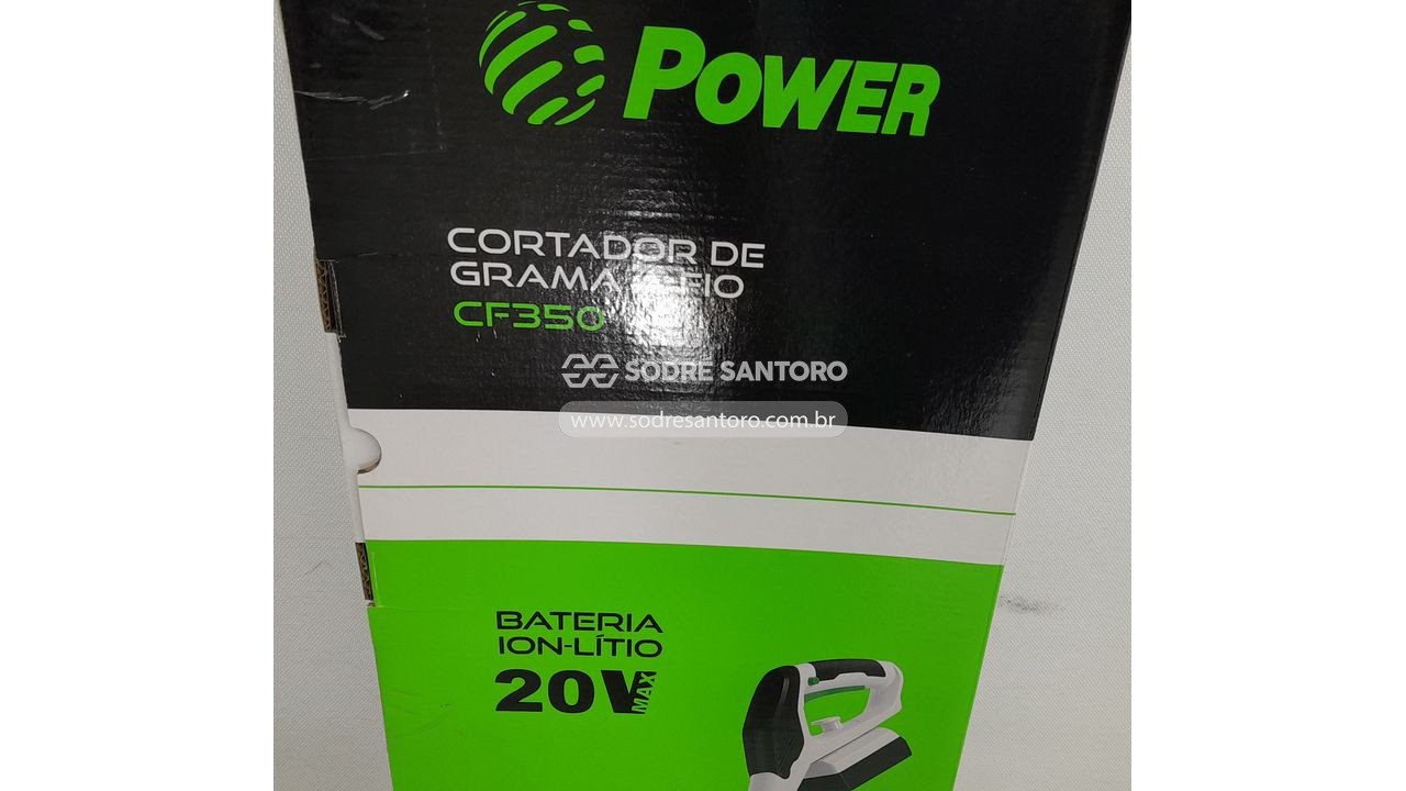 Foto 3: cortador de grama sem fio power cf350