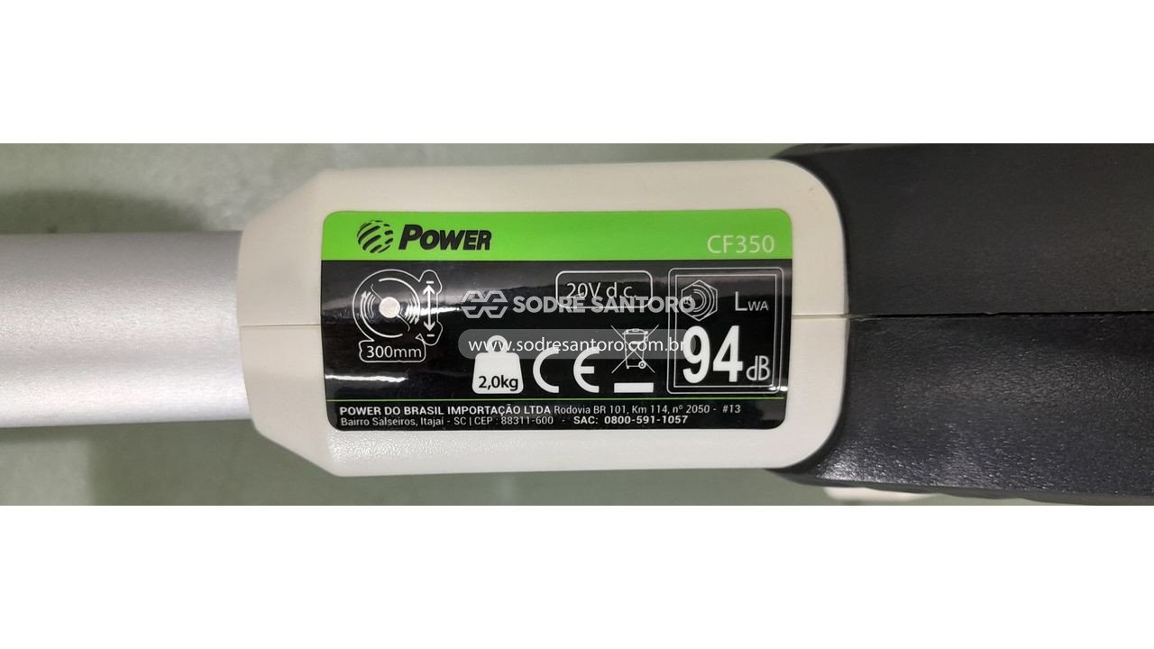 Foto 5: cortador de grama sem fio power cf350