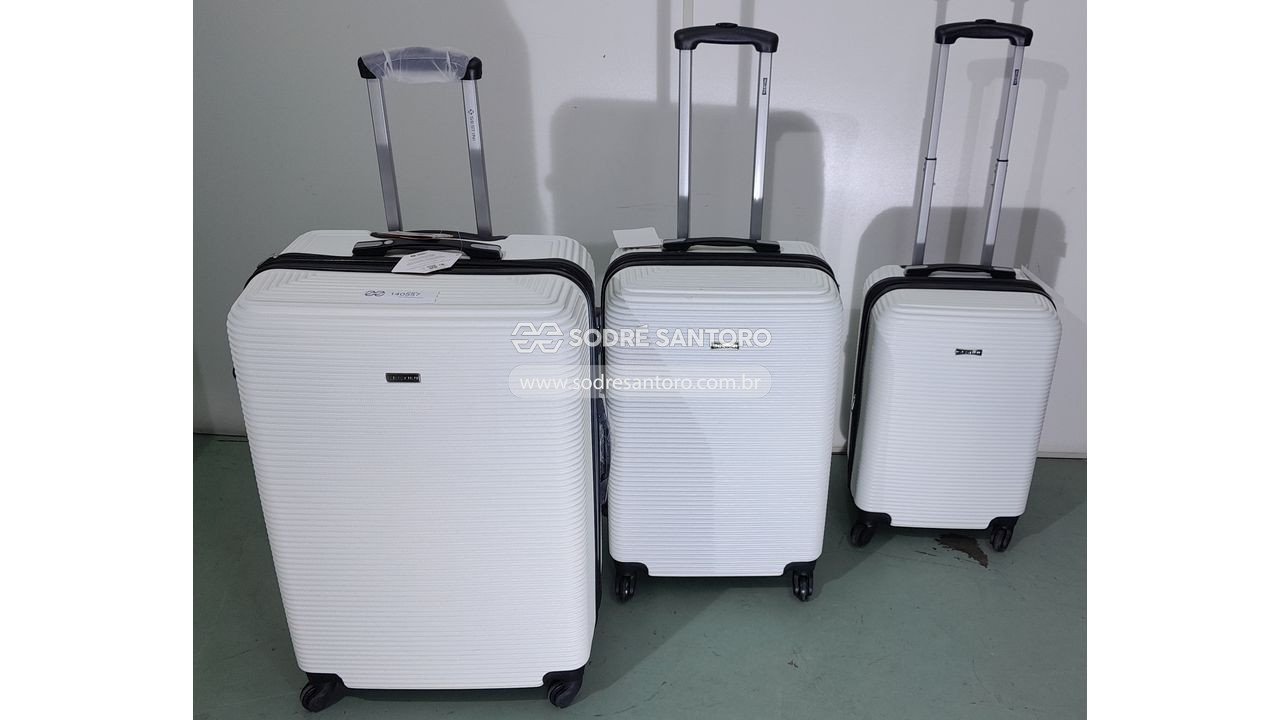 Foto 5: 3 malas de viagem sestini p/m/g