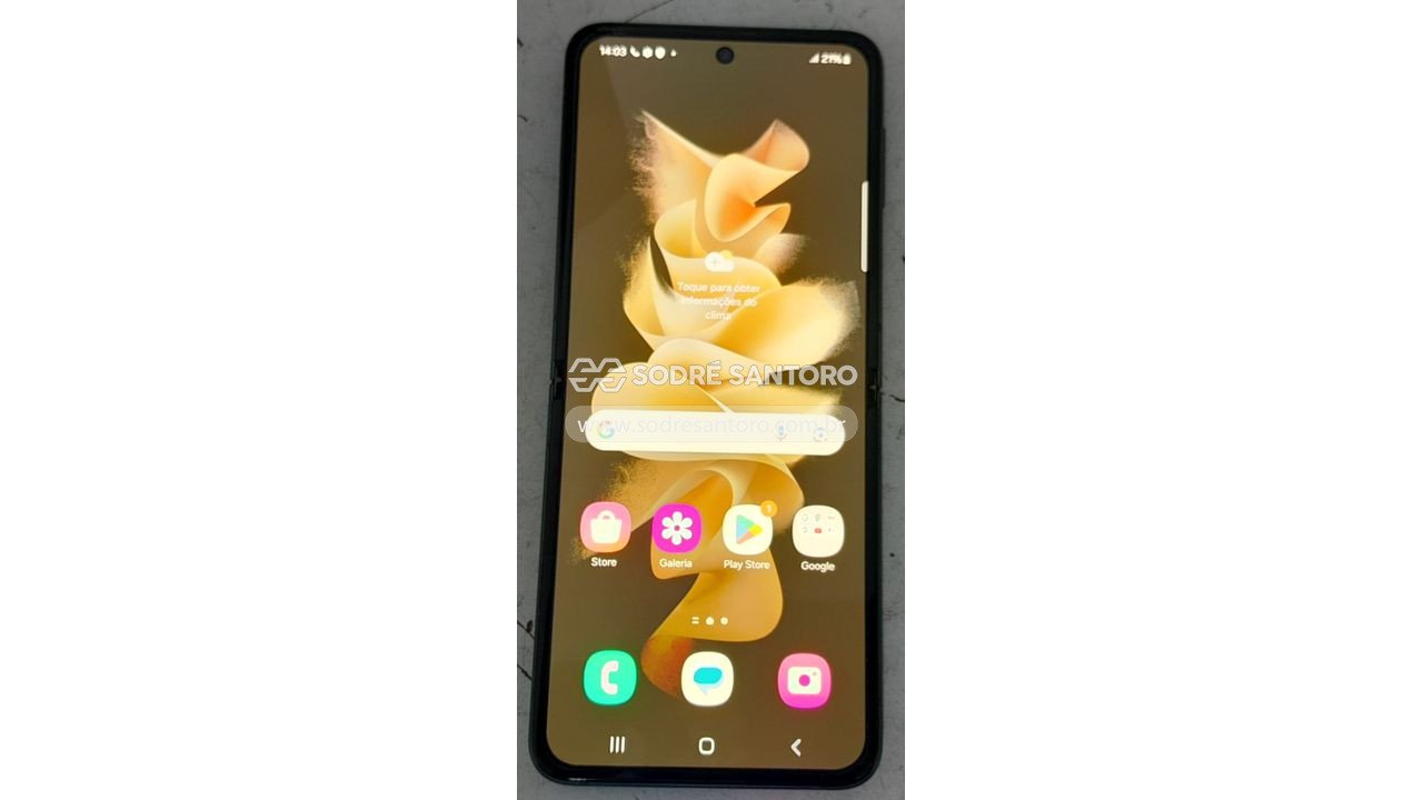 Foto 2: smartphone samsung galaxy z flip3 sm-f711b