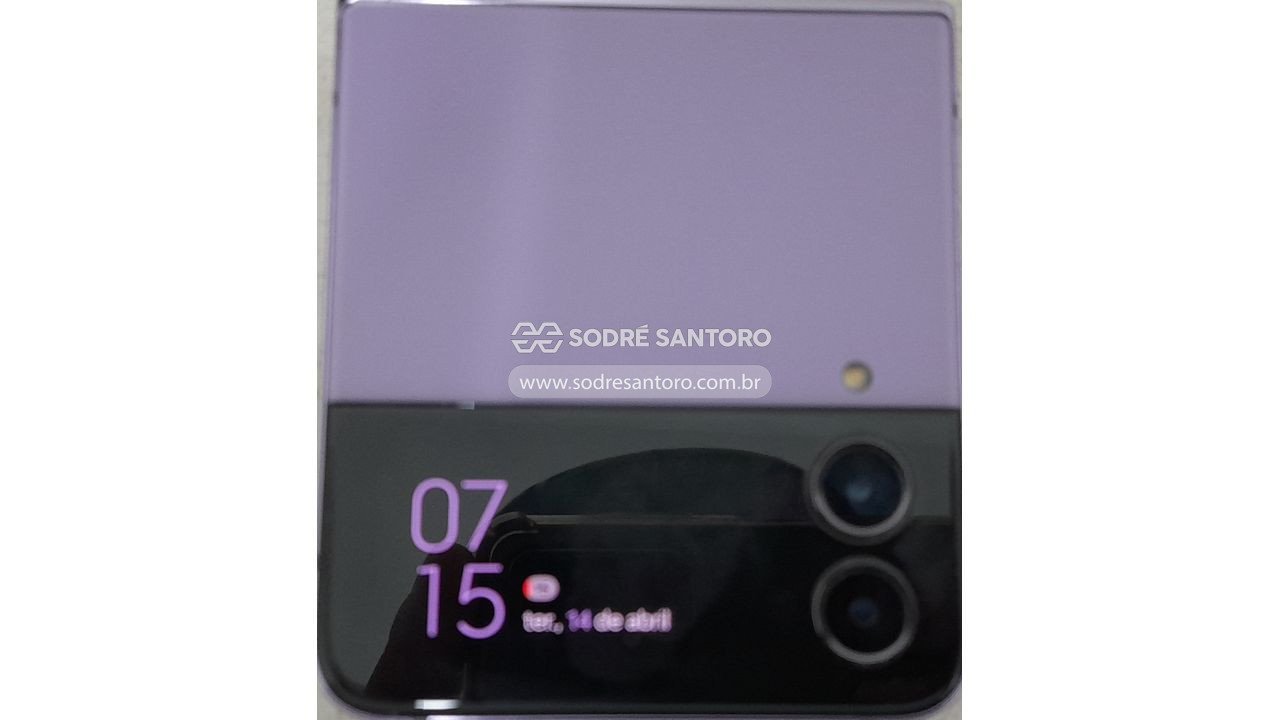 Foto 3: smartphone samsung galaxy z flip sm-f721b
