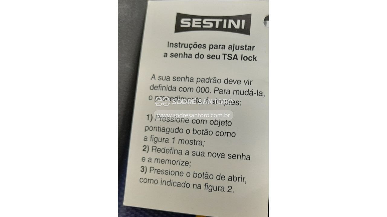 Foto 3: 3 malas de viagem sestini p/m/g
