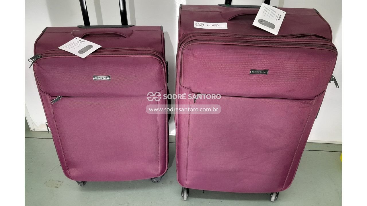 Foto 2: 2 malas de viagem sestini