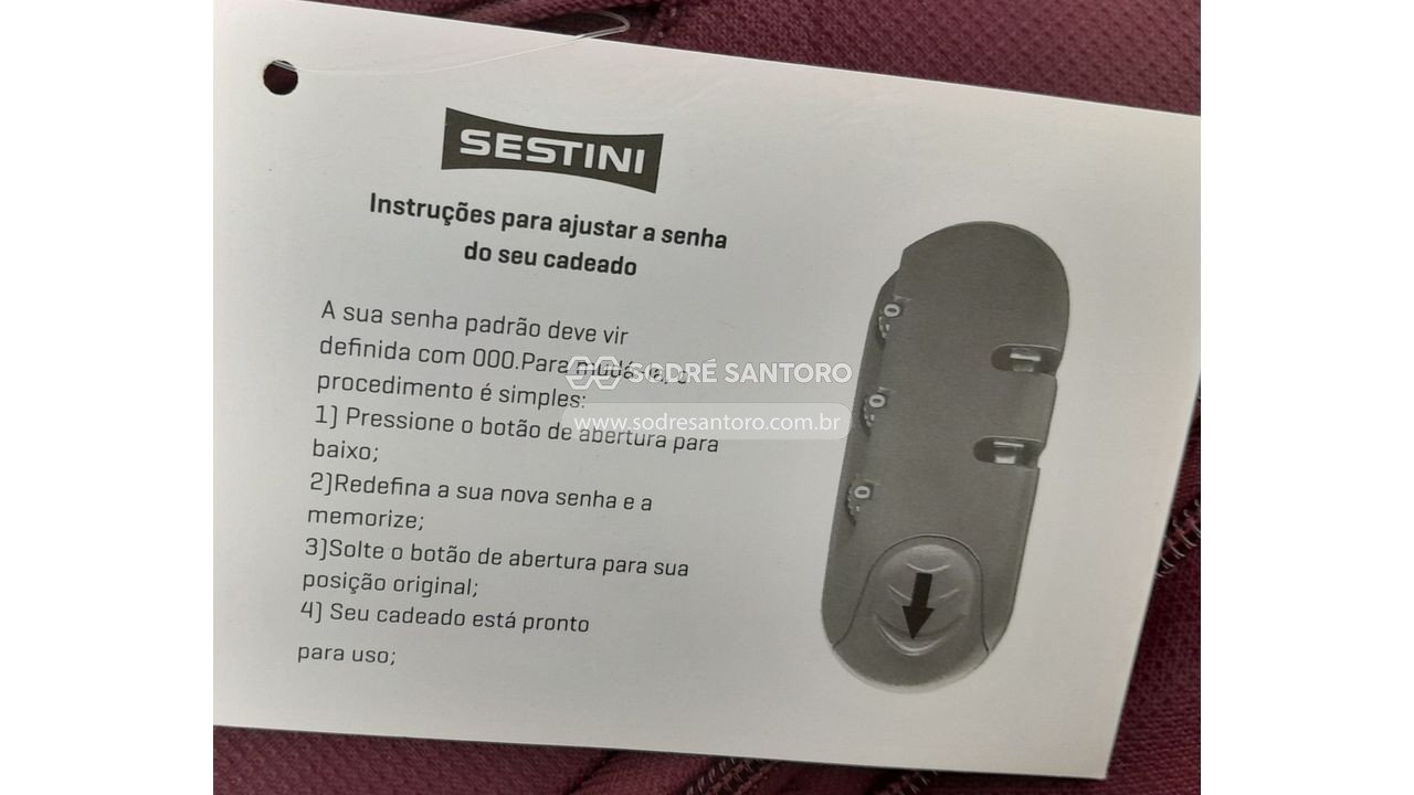 Foto 3: 2 malas de viagem sestini