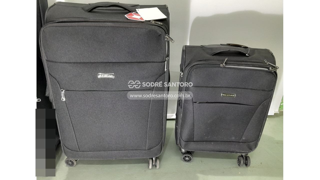Foto 2: 3 malas de viagem sestini p/m/g
