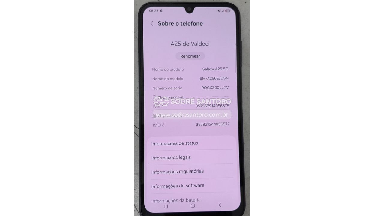 Foto 4: smartphone samsung a25 sm-a256e/dsn
