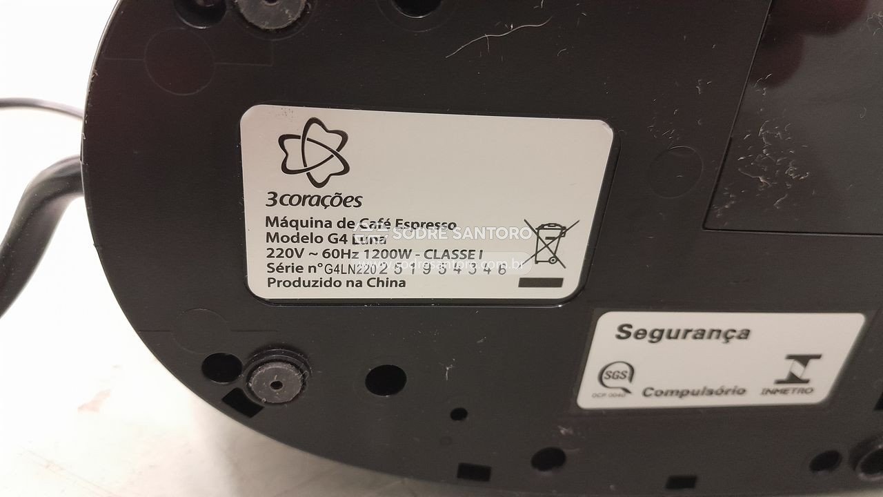 Foto 4: máquina de café 3 corações g4 luna 220v