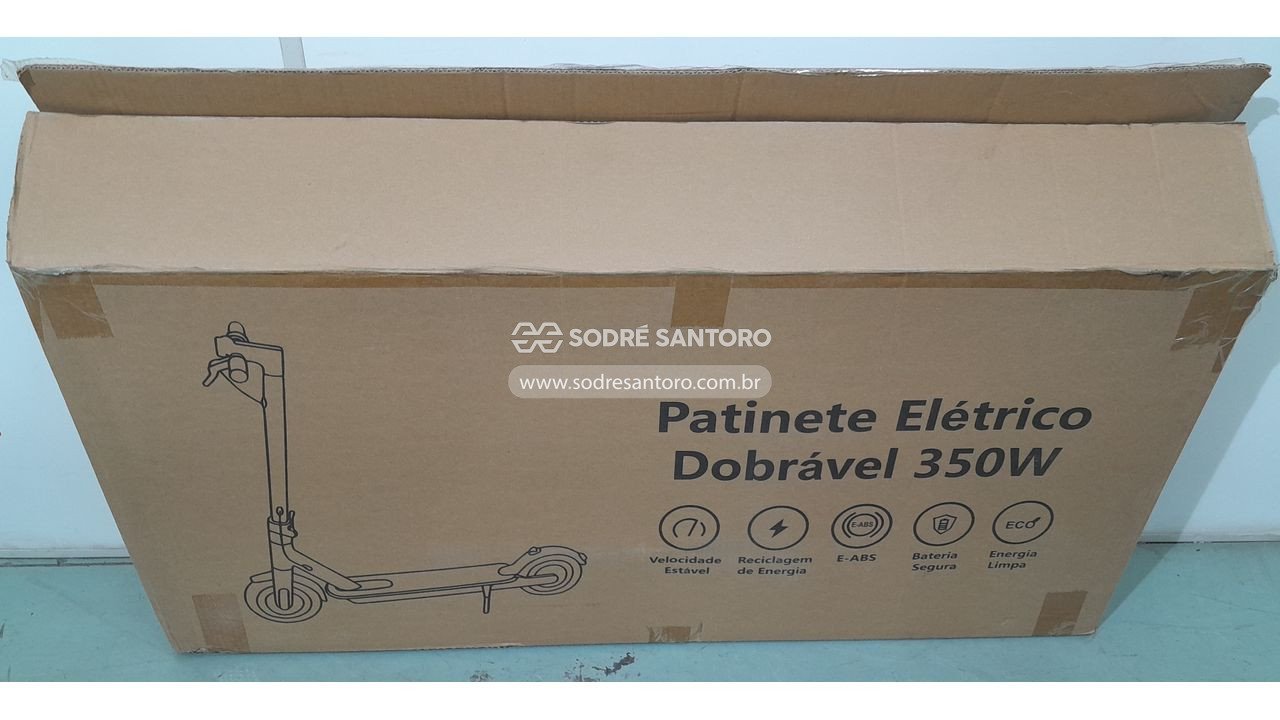 Foto 7 de 10: patinete elétrico dobrável 350w