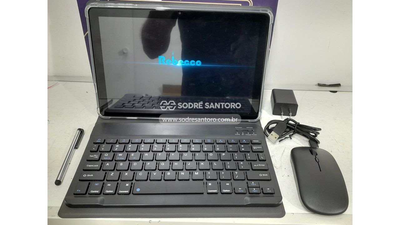 Foto 3: tablet rebecco com teclado e mouse cemp78068