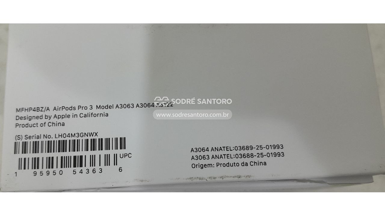 Foto 6 de 6: fone de ouvido sem fio com estojo de recarga