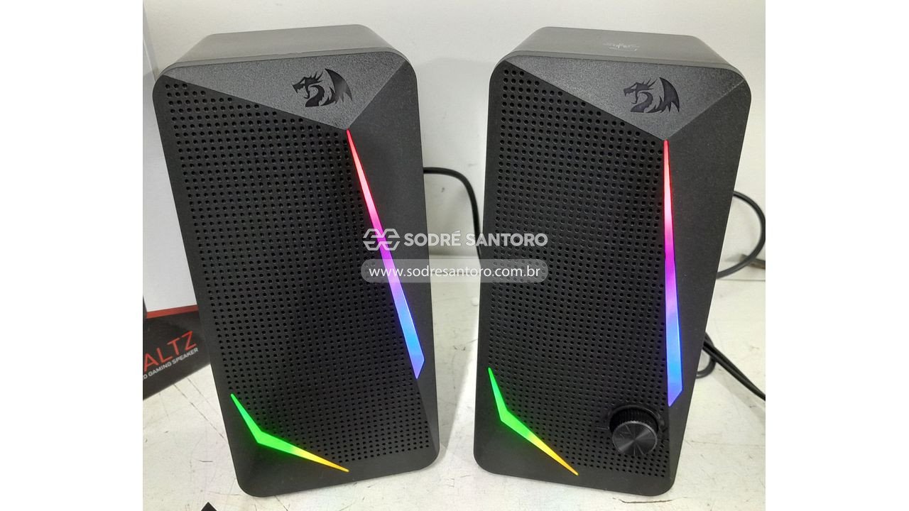 Foto 2: caixa de som gamer redragon gs510 rgb