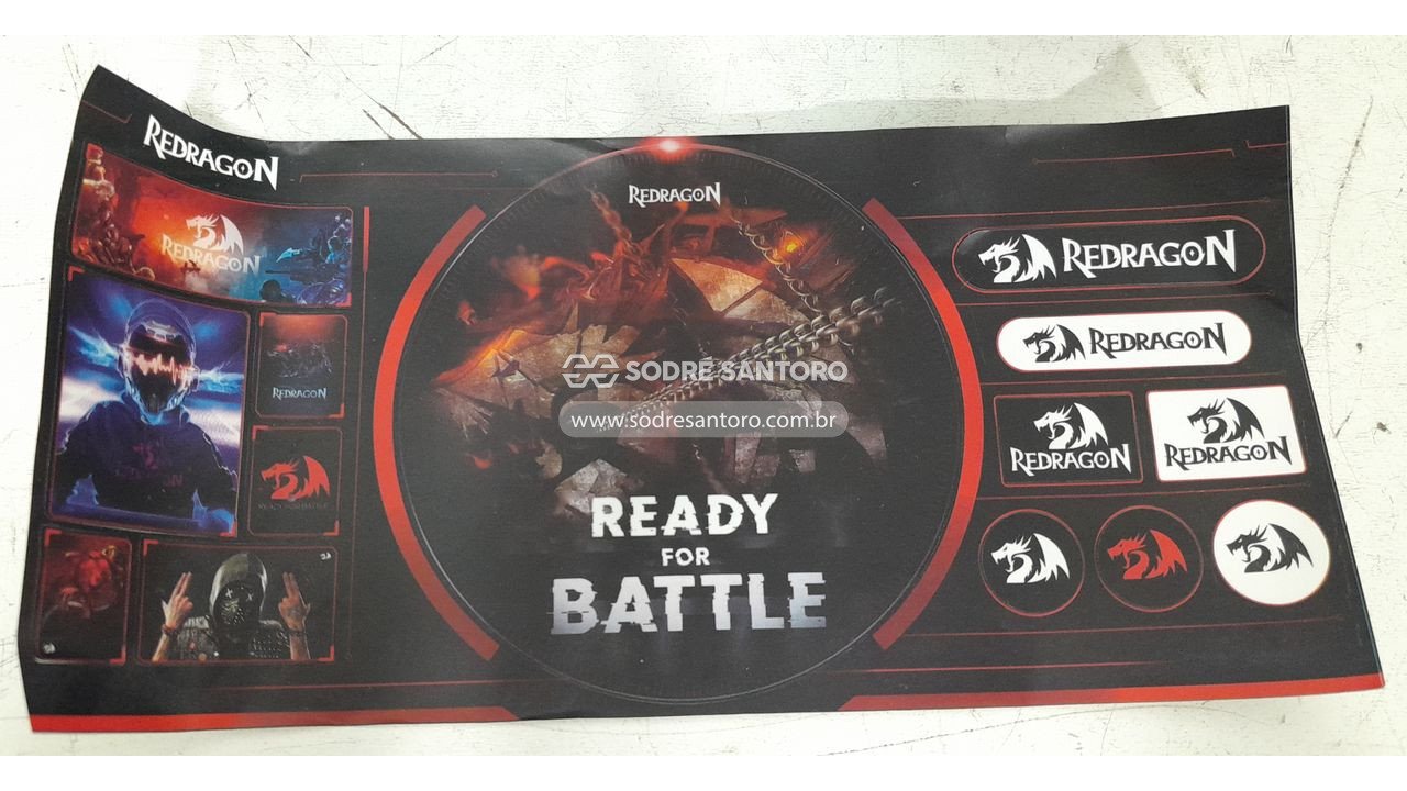 Foto 3: caixa de som gamer redragon gs510 rgb