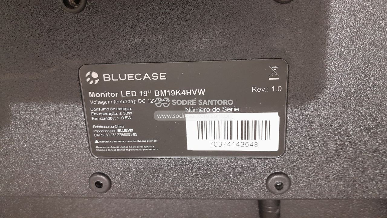 Foto 5: 2 monitores 19'' bluecase bm19k4hvw