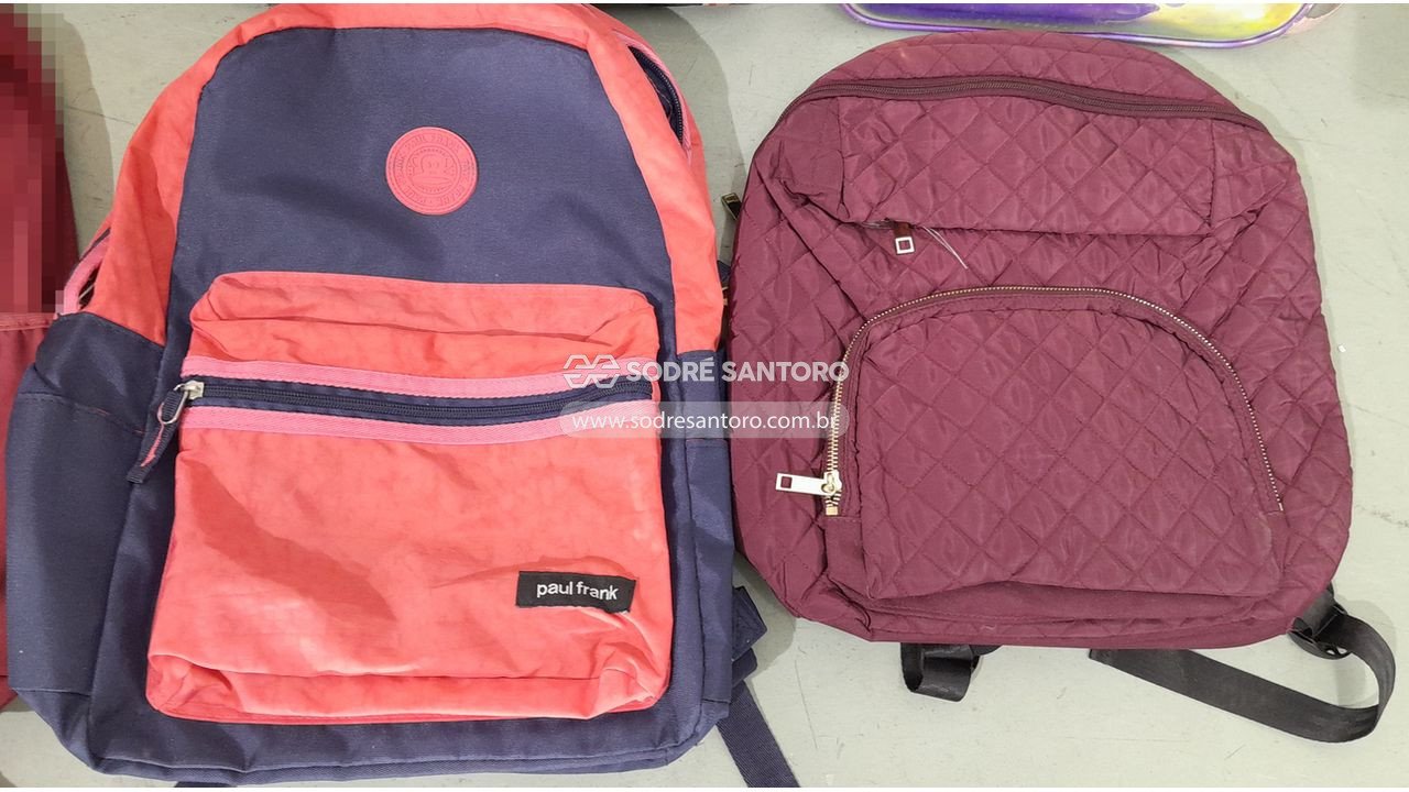 Foto 3: 6 mochilas escolares sestini e sem marca