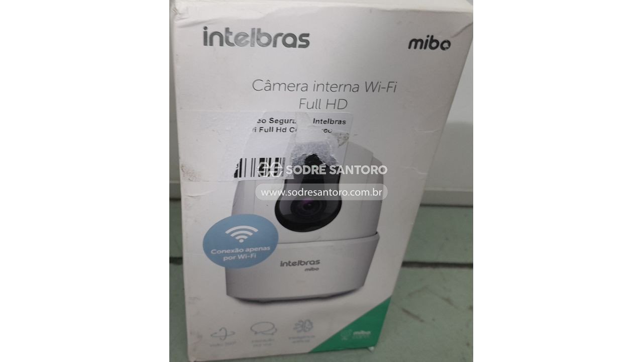 Foto 10 de 10: 2 câmeras de segurança (1 intelbras, 2 wi-fi)