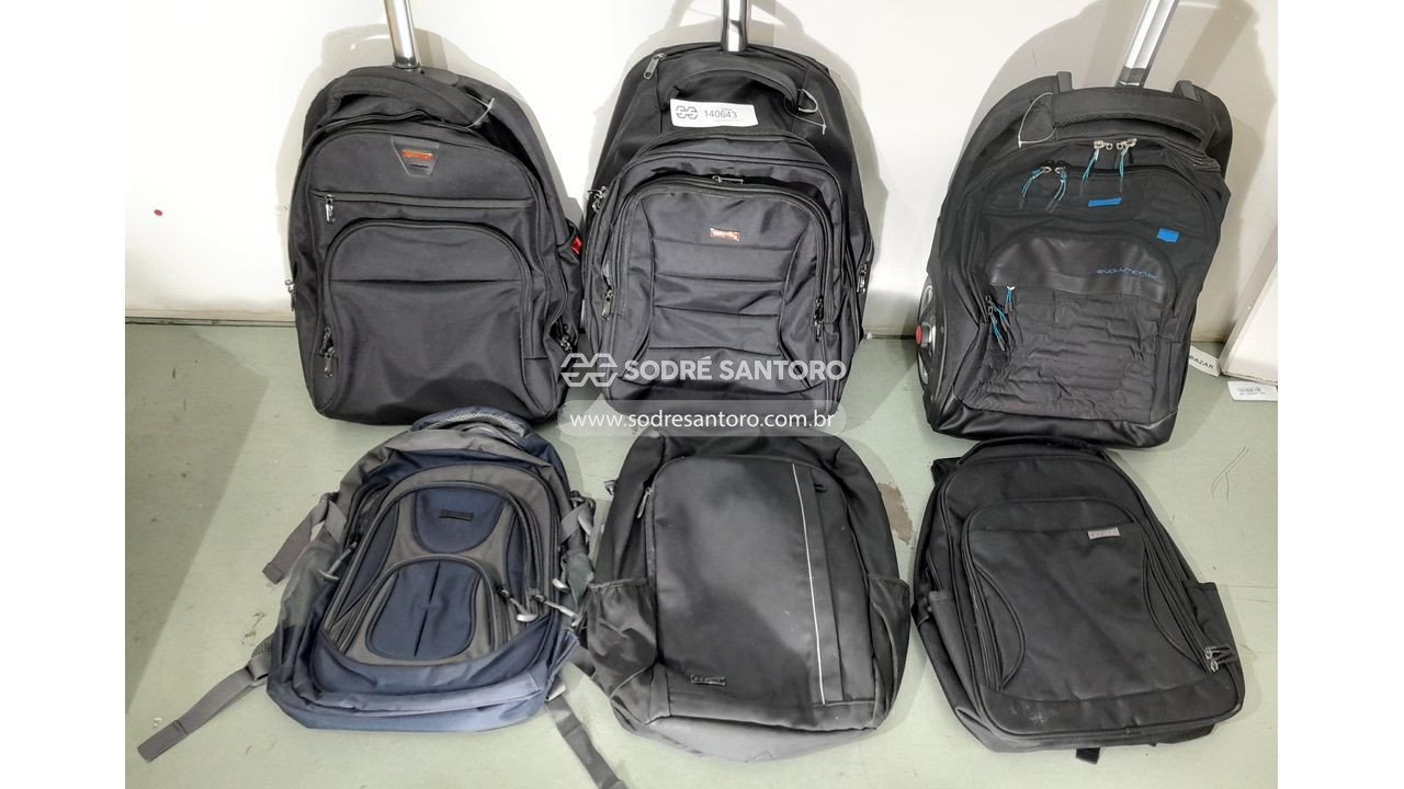 Foto 2: 6 mochilas escolares sestini