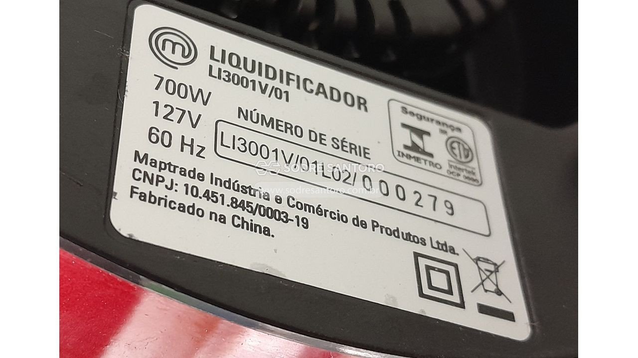 Foto 6 de 6: 2 liquidificadores masterchef e 1 mixer de mão