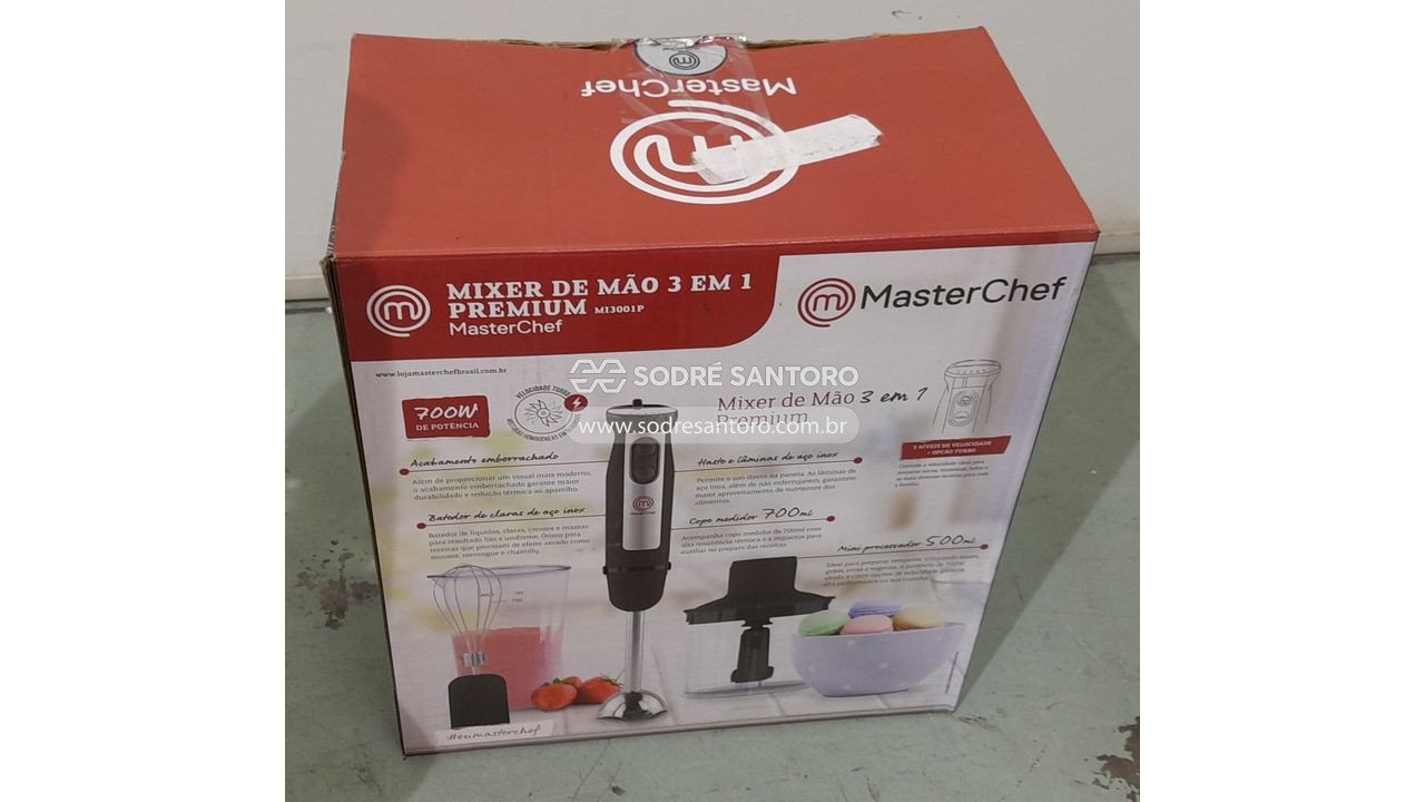 Foto 3: 2 liquidificadores masterchef e 1 mixer de mão