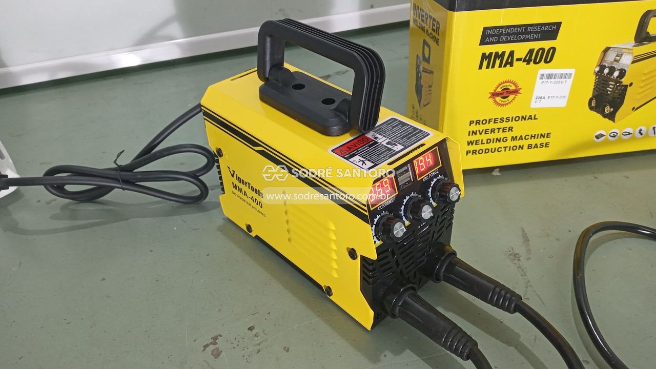 Foto 2: maquina de solda inversora vigortools mma-400