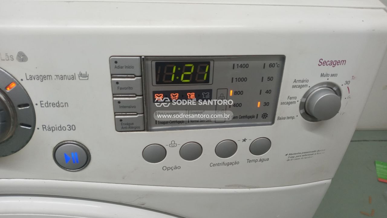Foto 2: lavadora de roupa 8.5kg lg wd-1403rd 127v 60hz