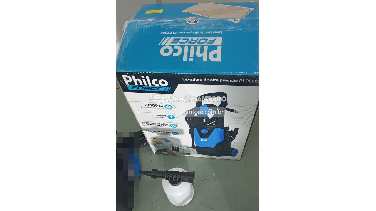Foto 4: lavadora de alta pressão philco plp2600 1600w
