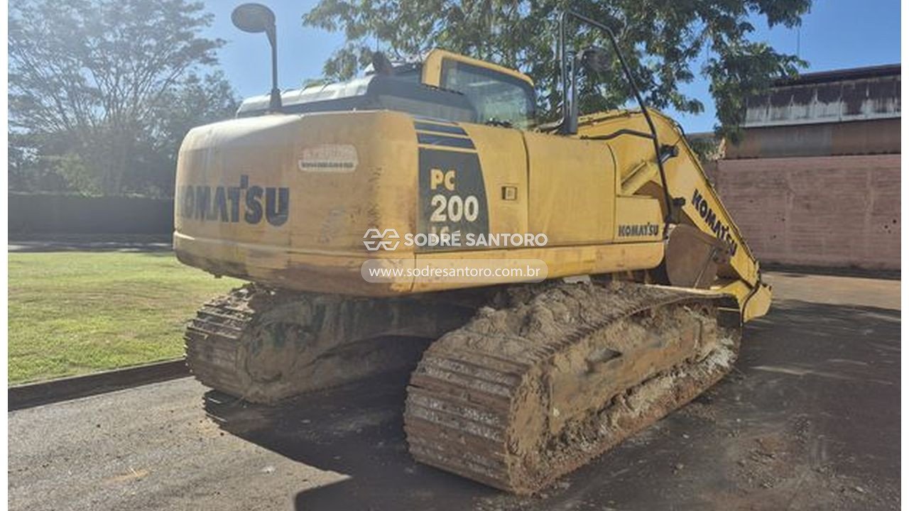 Foto 3: escavadeira hidráulica komatsu pc200-8 - 2019