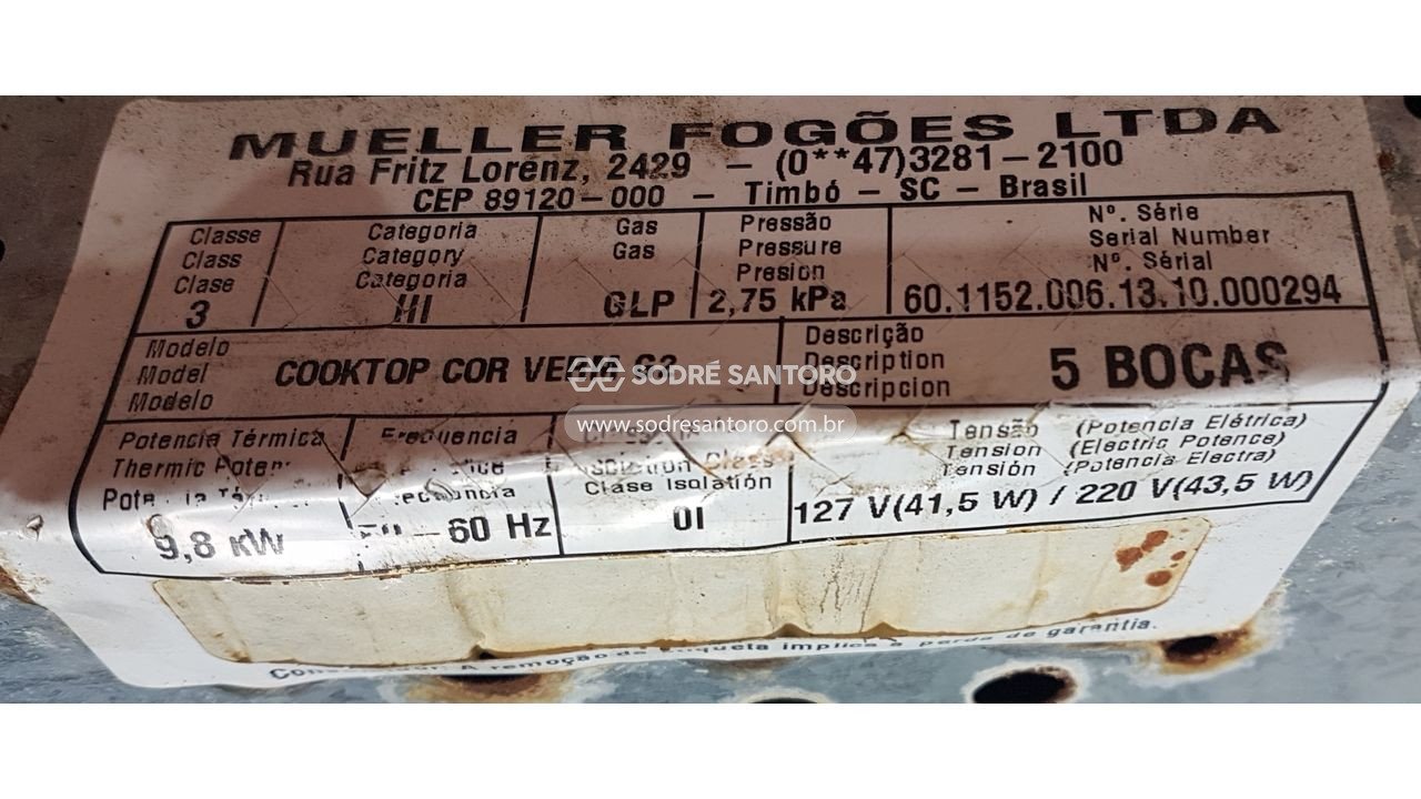 Foto 8 de 9: sucata de 1 forno eletrico continental e 1 cooktop
