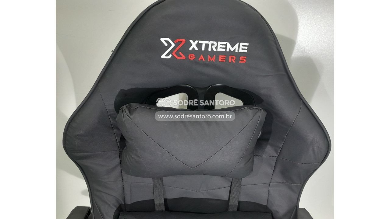 Foto 4: cadeira gamer xtreme giratória com rodízios