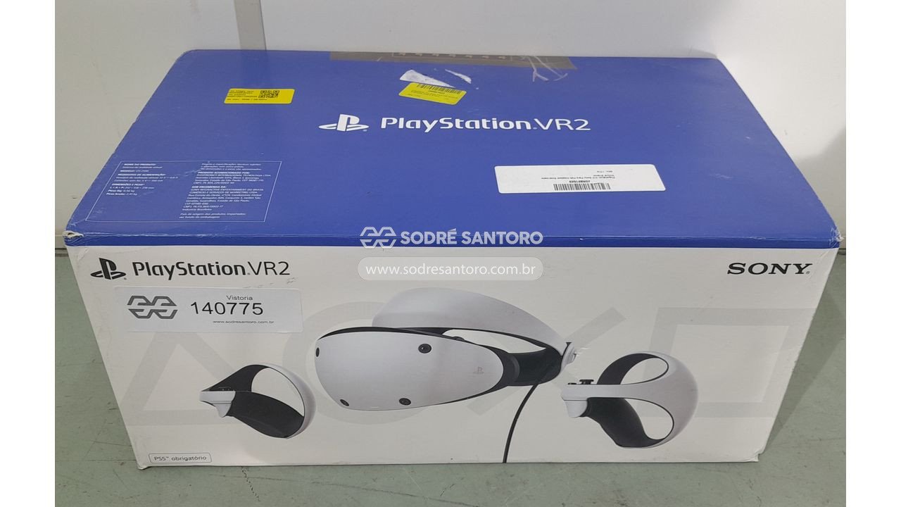 Foto 4: playstation vr2 sony para ps5 headset realidade virtual branco cfi-zvr1