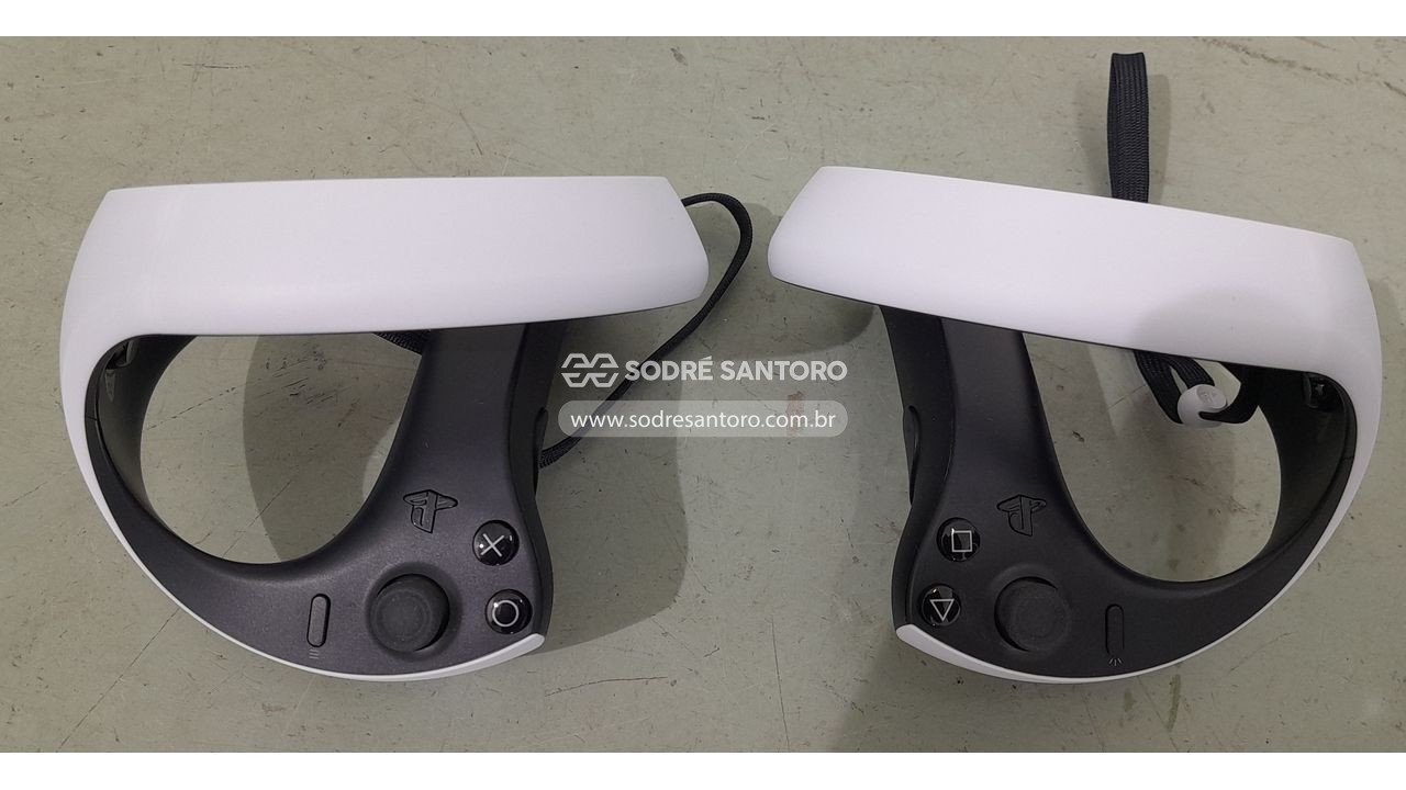 Foto 5: playstation vr2 sony para ps5 headset realidade virtual branco cfi-zvr1