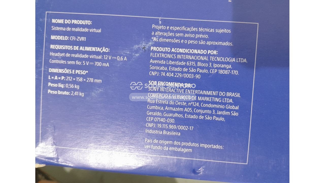 Foto 7 de 8: playstation vr2 sony para ps5 headset realidade virtual branco cfi-zvr1