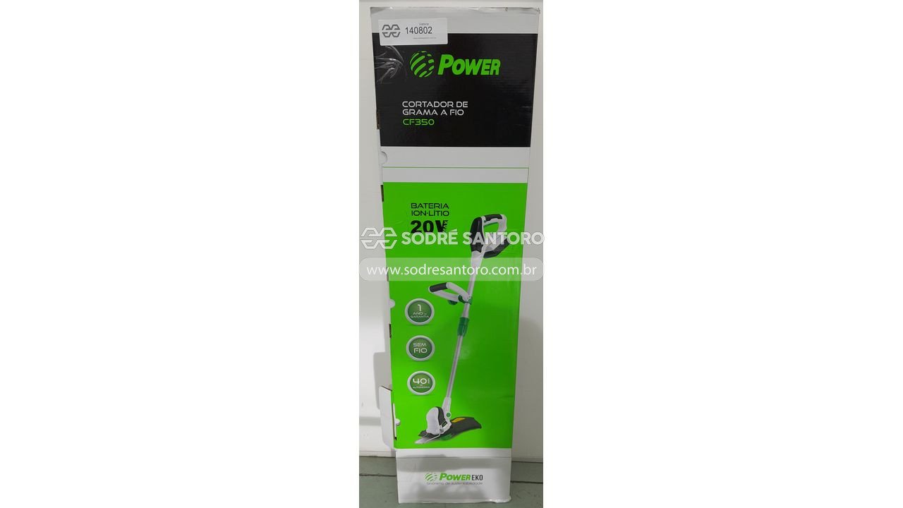 Foto 6 de 6: aparador de grama sem fio power cf350 20v ion-lítio