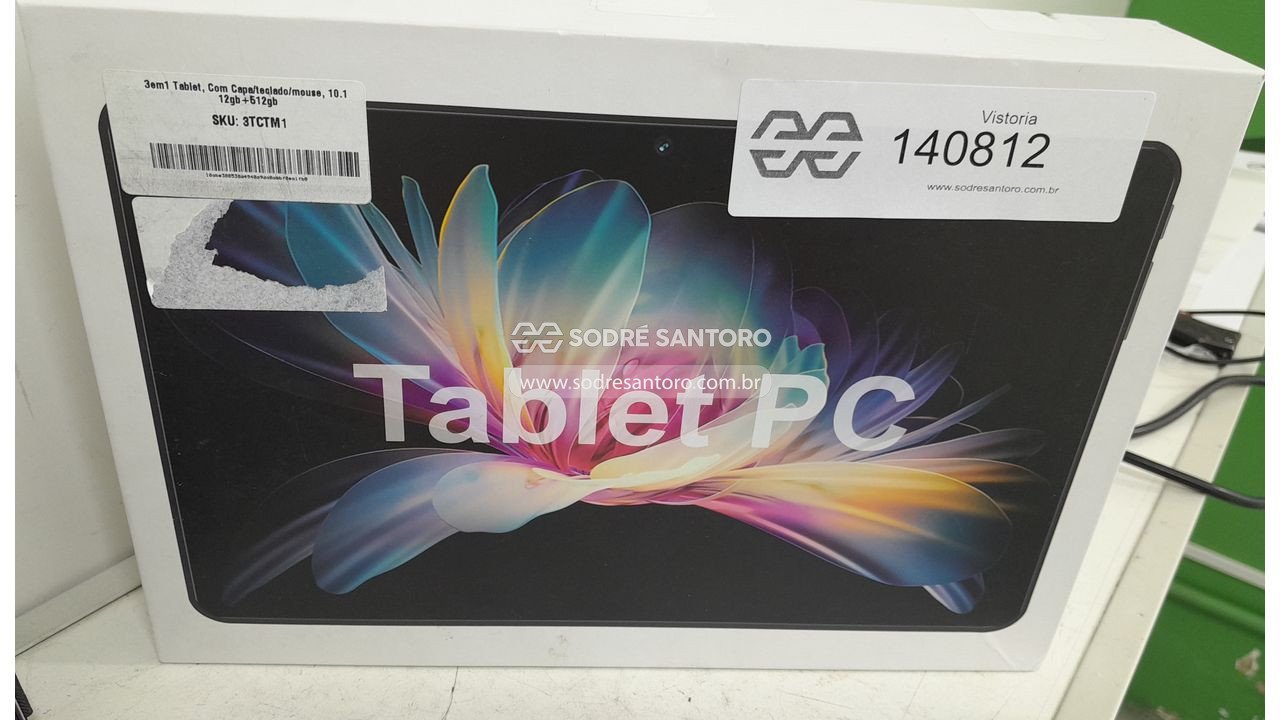 Foto 5: tablet 3 em 1 com teclado, mouse e capa - 12gb + 512gb