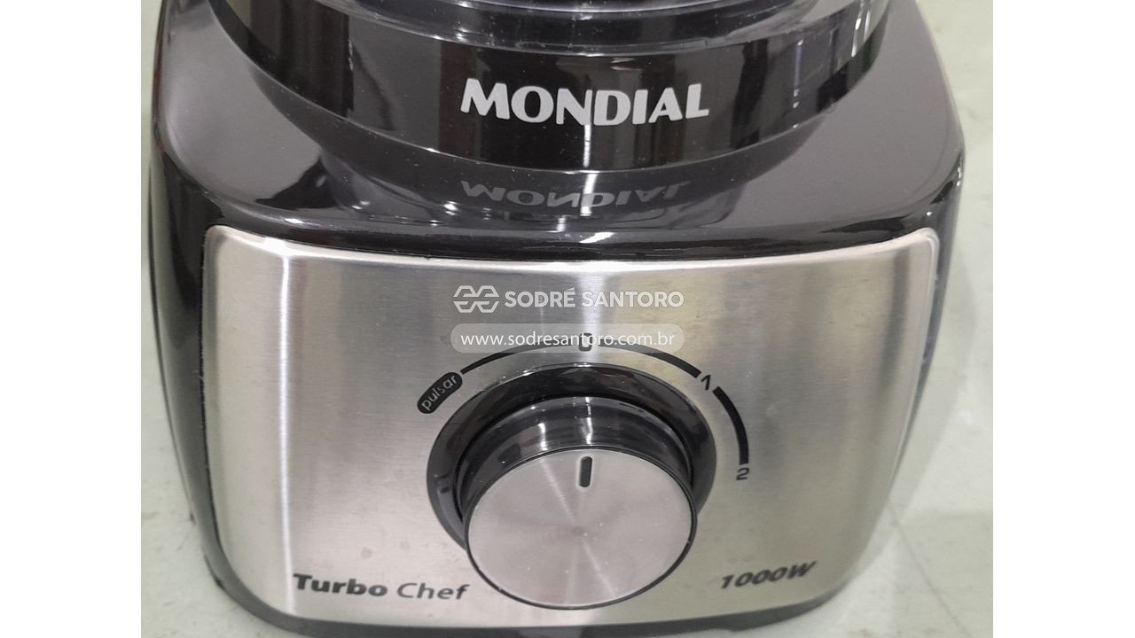 Foto 5: 1 multiprocessador mondial turbo chef 1000w 1 panela de pressão elétrica philips walita