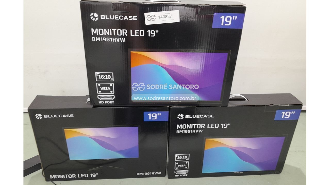 Foto 3: 3 monitores 19'' bluecase bm19g1hvw