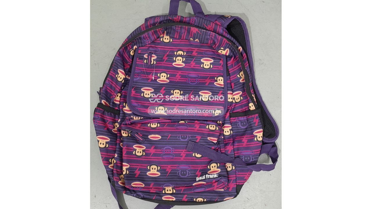 Foto 4: 4 mochilas escolares sestini / paul frank