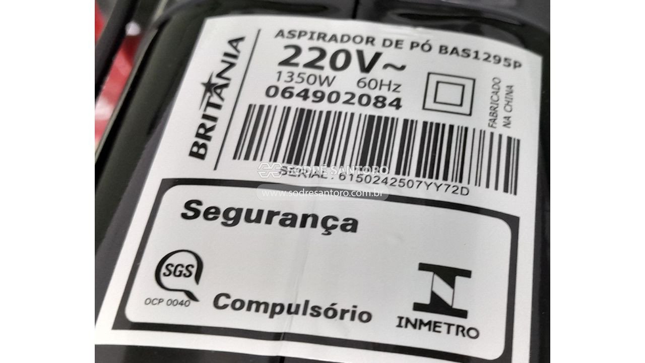 Foto 8 de 9: 3 aspiradores de pó (2 britania e 1 electrolux)