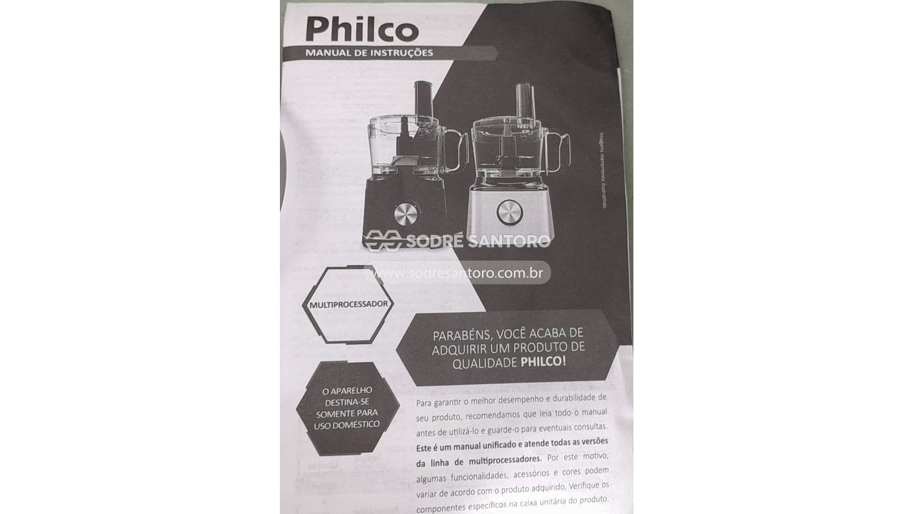Foto 5: 1 multiprocessador philco, 1 sanduicheira britania bgr25b e 1 cafeteira electrolux ecm10