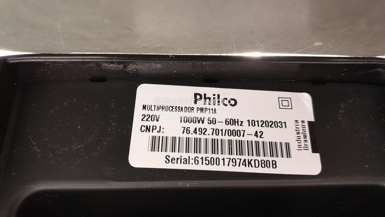 Foto 8 de 8: 1 multiprocessador philco, 1 sanduicheira britania bgr25b e 1 cafeteira electrolux ecm10