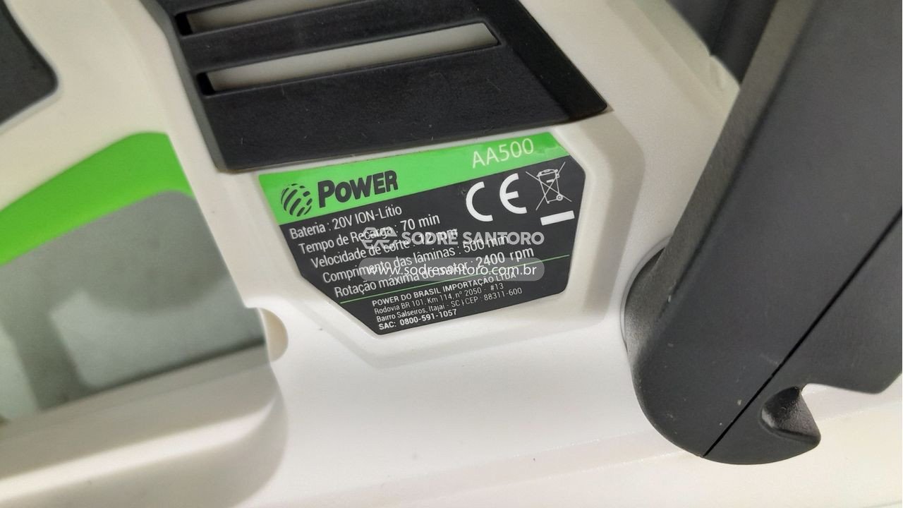 Foto 5: aparador de arbustos power aa500