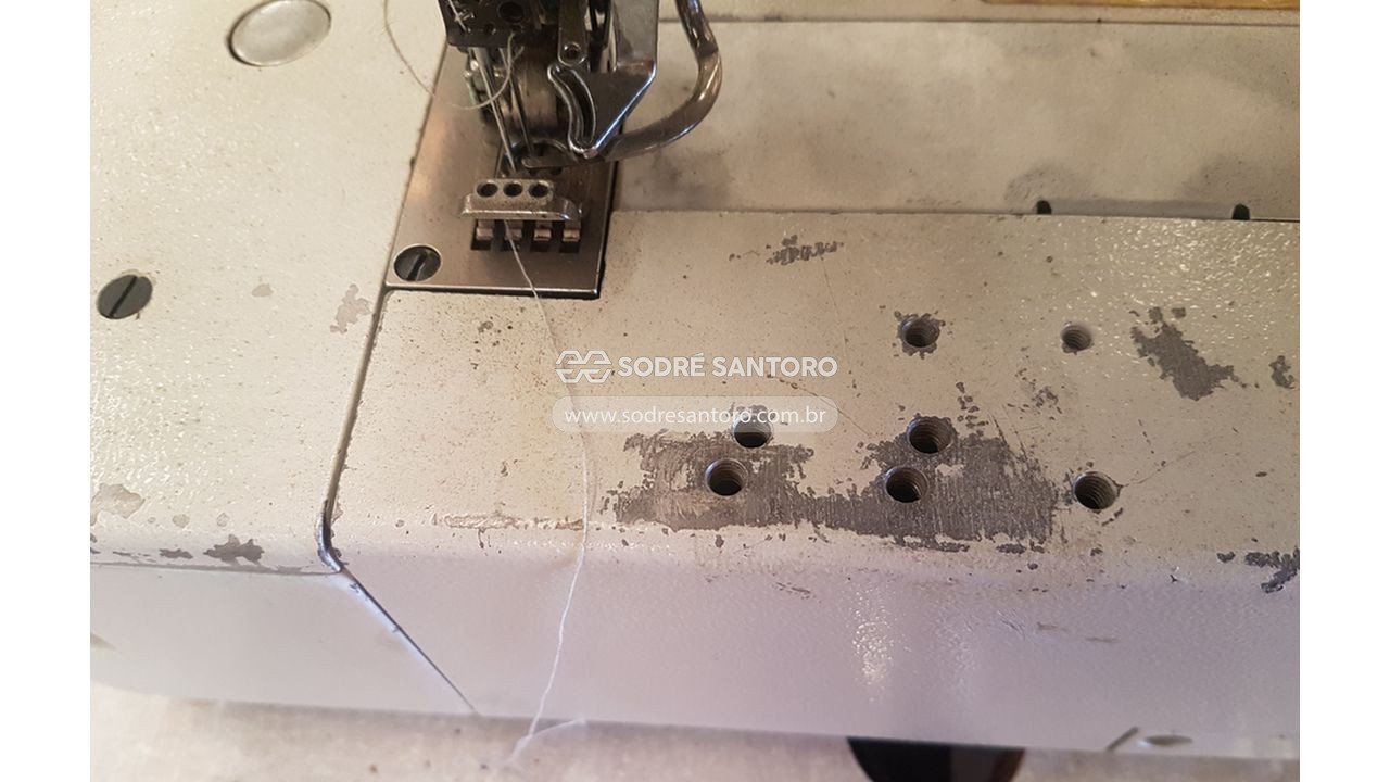 Foto 5: máquina de costura galoneira industrial singer