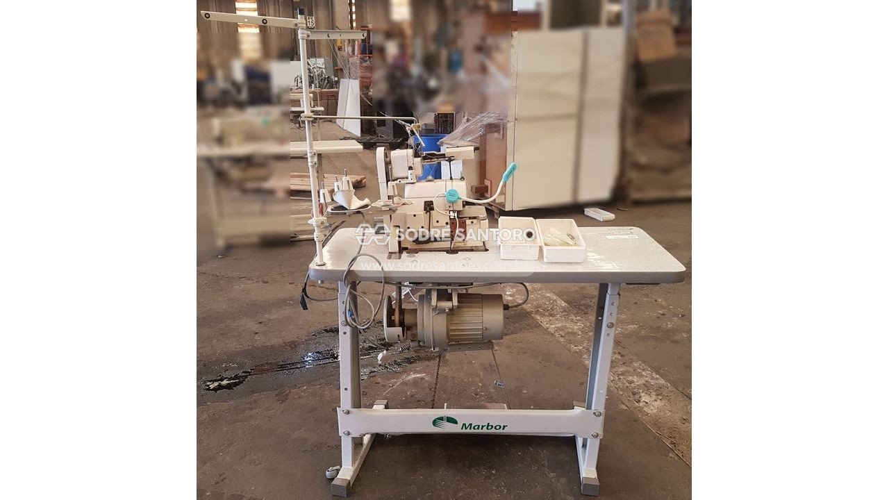Foto 2: máquina de costura overlock industrial marbor