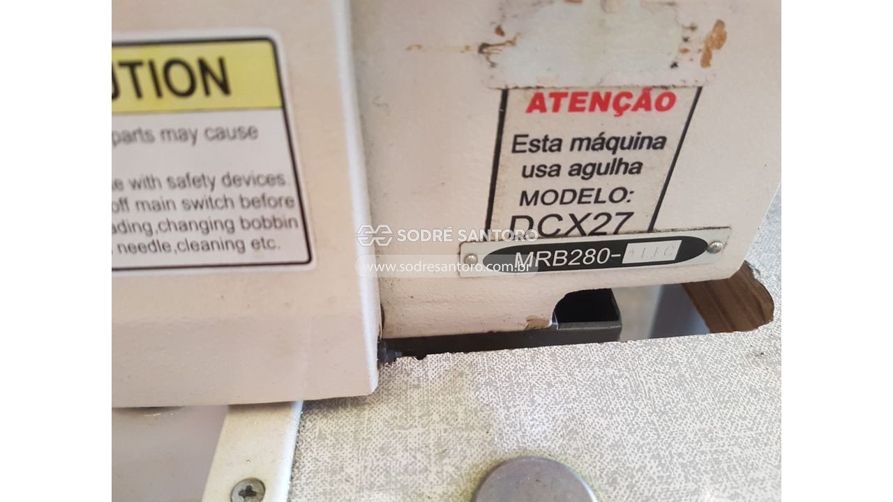 Foto 5: máquina de costura overlock industrial marbor