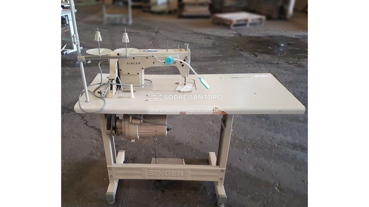 Foto 2: máquina costura reta industrial singer 2491 d200a