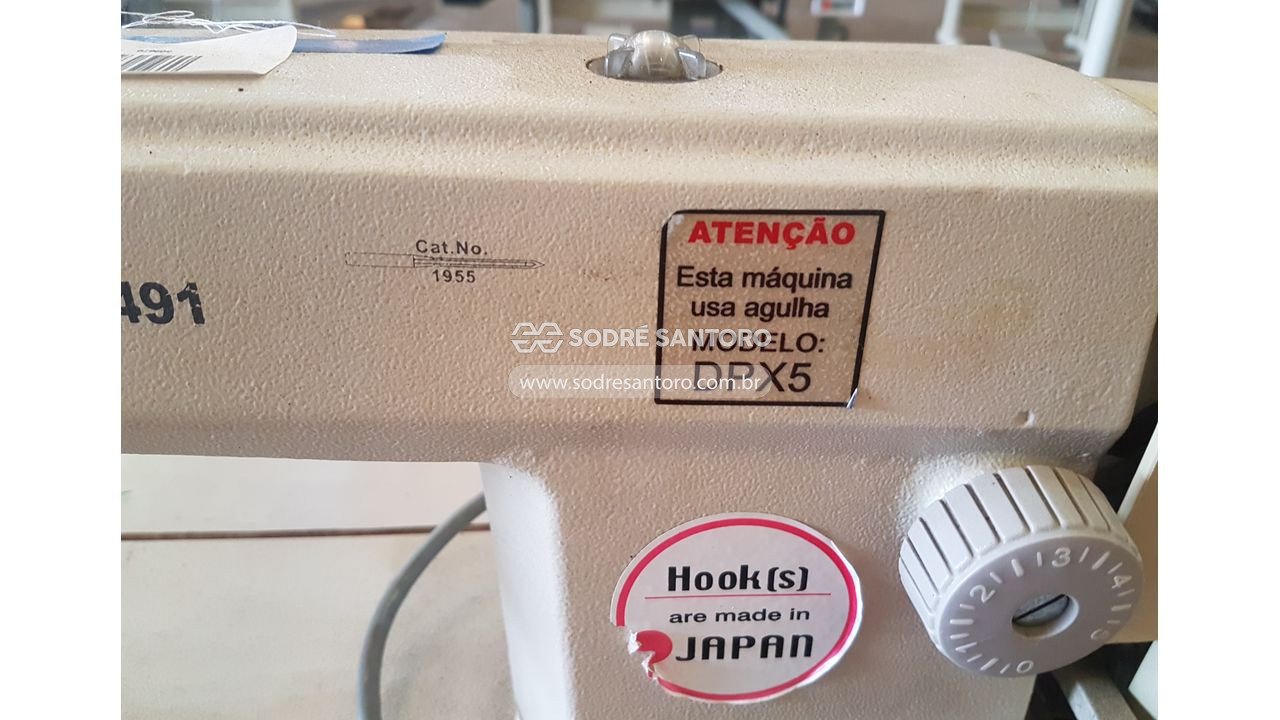 Foto 6 de 6: máquina costura reta industrial singer 2491 d200a